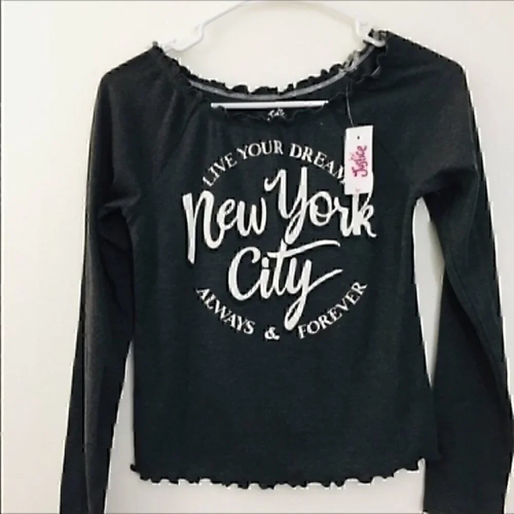 Justice Girls size 14/16  Top NYC
